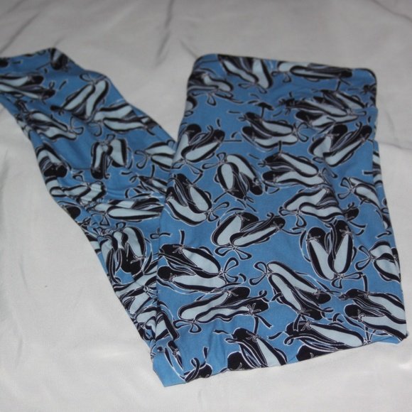Lularoe Ballet Shoes Unicorn Leggings - Picture 1 of 3